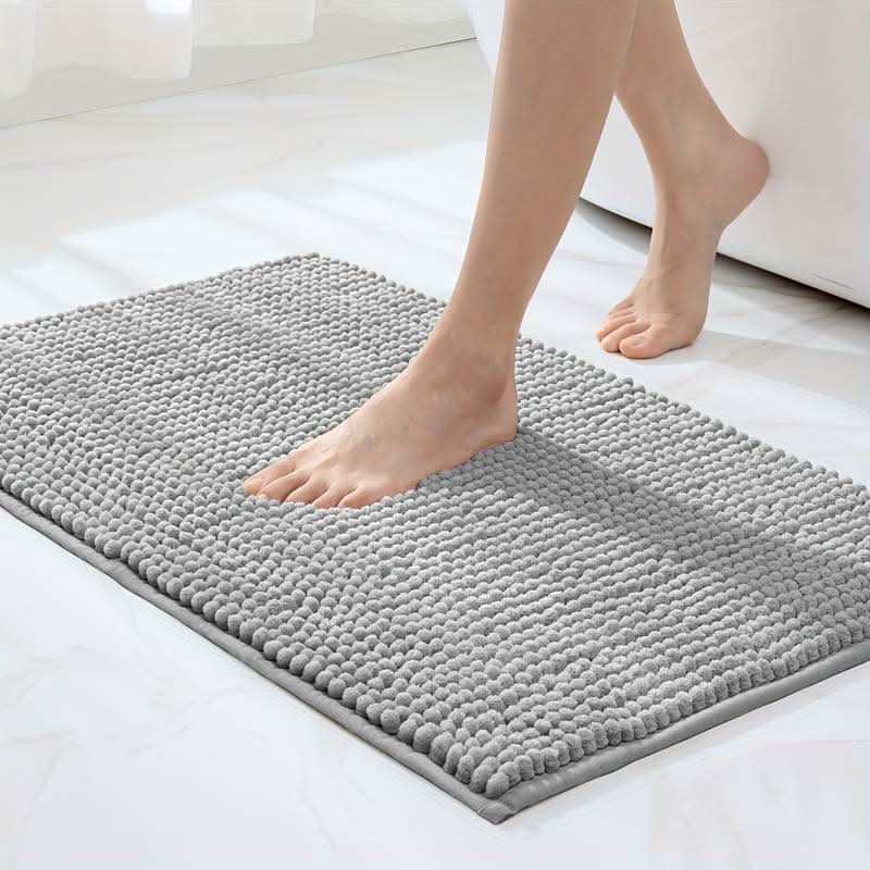 Tapis de Bain Antidérapant en Chenille 0