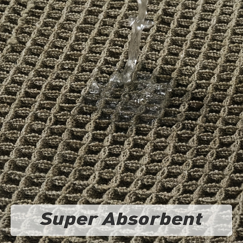 Tapis de Bain Ultra-Absorbant à Gaufres 2
