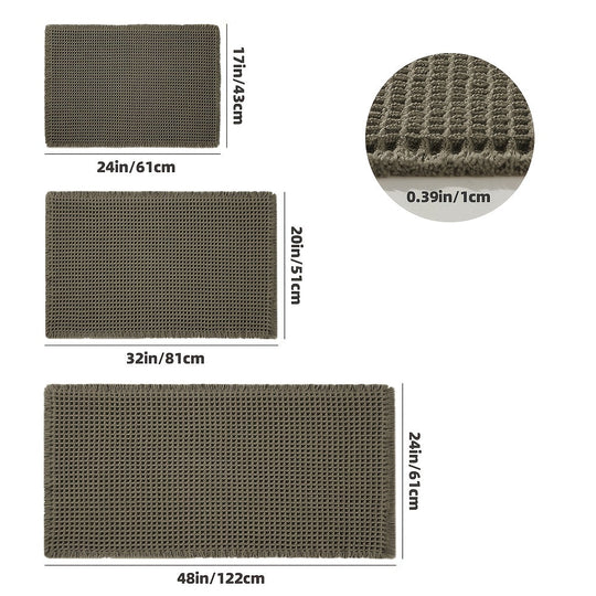 Tapis de Bain Ultra-Absorbant à Gaufres 5