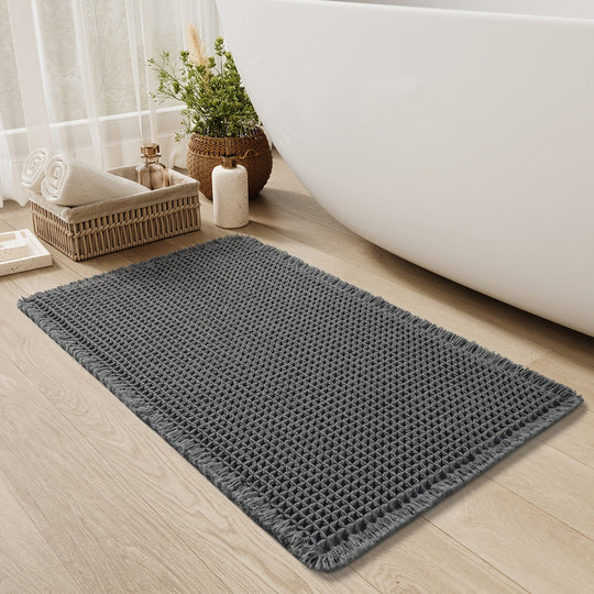 Tapis de Bain Ultra-Absorbant à Gaufres 9