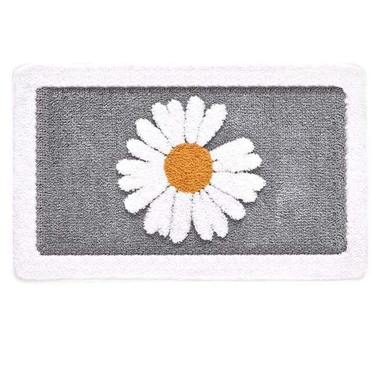 Tapis de Bain en Forme de Marguerite Antidérapant 9
