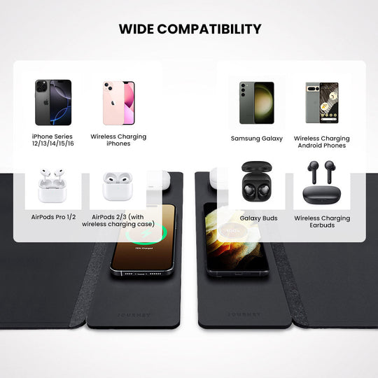 Tapis de Bureau Rechargeable Sans Fil Design Moderne 8