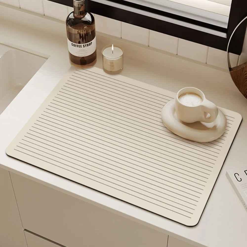 Tapis de Cuisine Antidérapant Design Géométrique Minimaliste 30x40 cm 3