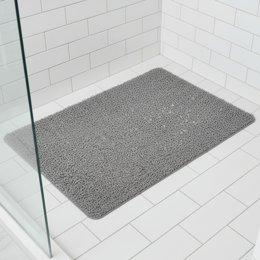 Tapis de Douche Antidérapant Design Pratique pour Salle de Bain 0