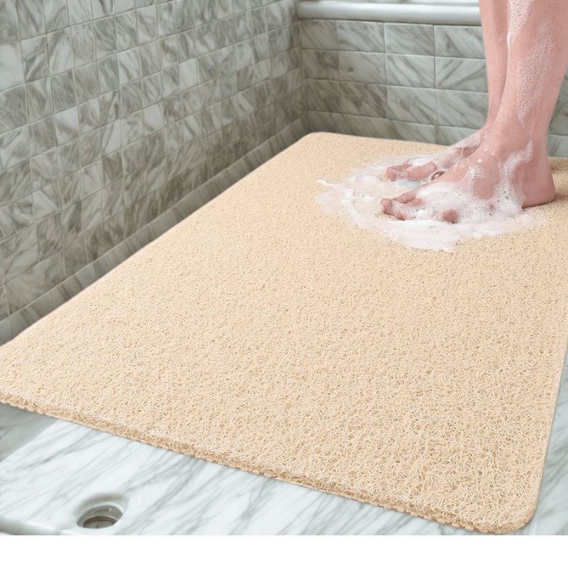 Tapis de Douche Antidérapant Design Pratique pour Salle de Bain 5