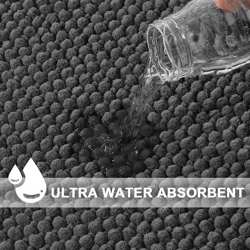 Tapis de Douche Antidérapant en Forme de L pour Salle de Bain Moderne 5
