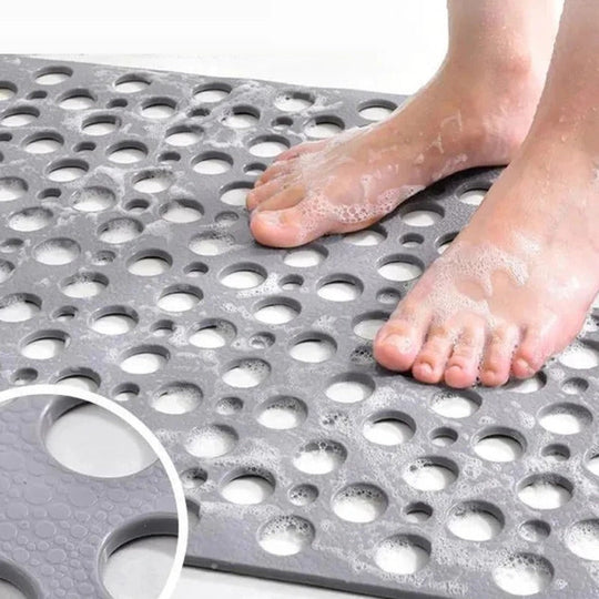 Tapis de Douche Antidérapant pour Salle de Bain Confortable et Durable 4