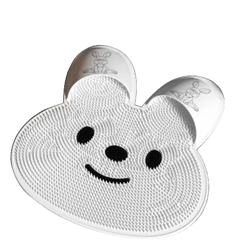 Tapis de Douche Multifonctionnel en Silicone Antidérapant 0