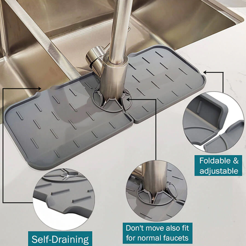 Tapis de Drainage Pratique pour Robinet 1