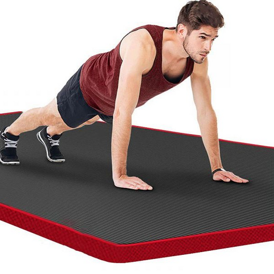 Tapis de Gym Antidérapant Pour Hommes Polyvalent Idéal Yoga Pilates Fitness 0