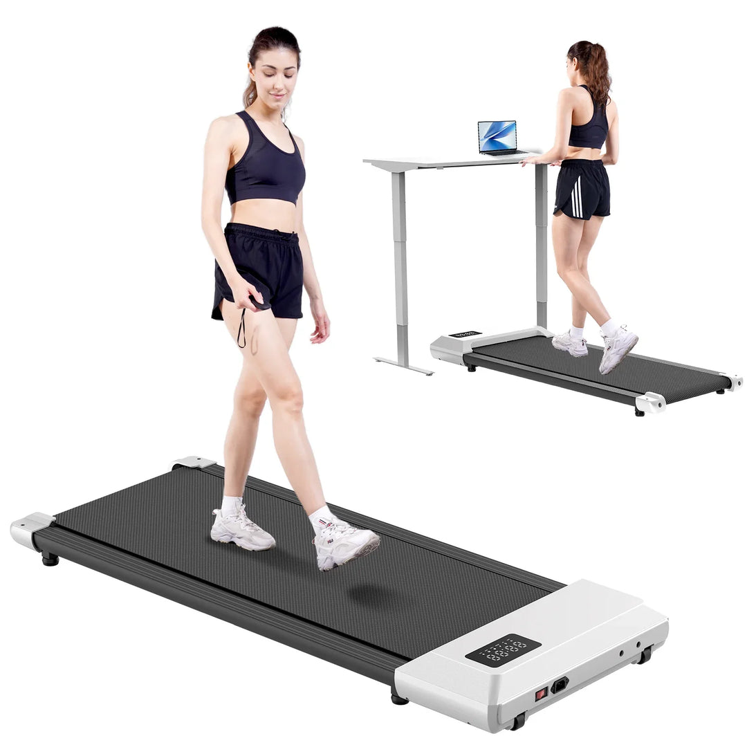 Tapis de Marche Compact 2 en 1 Écran LCD 1