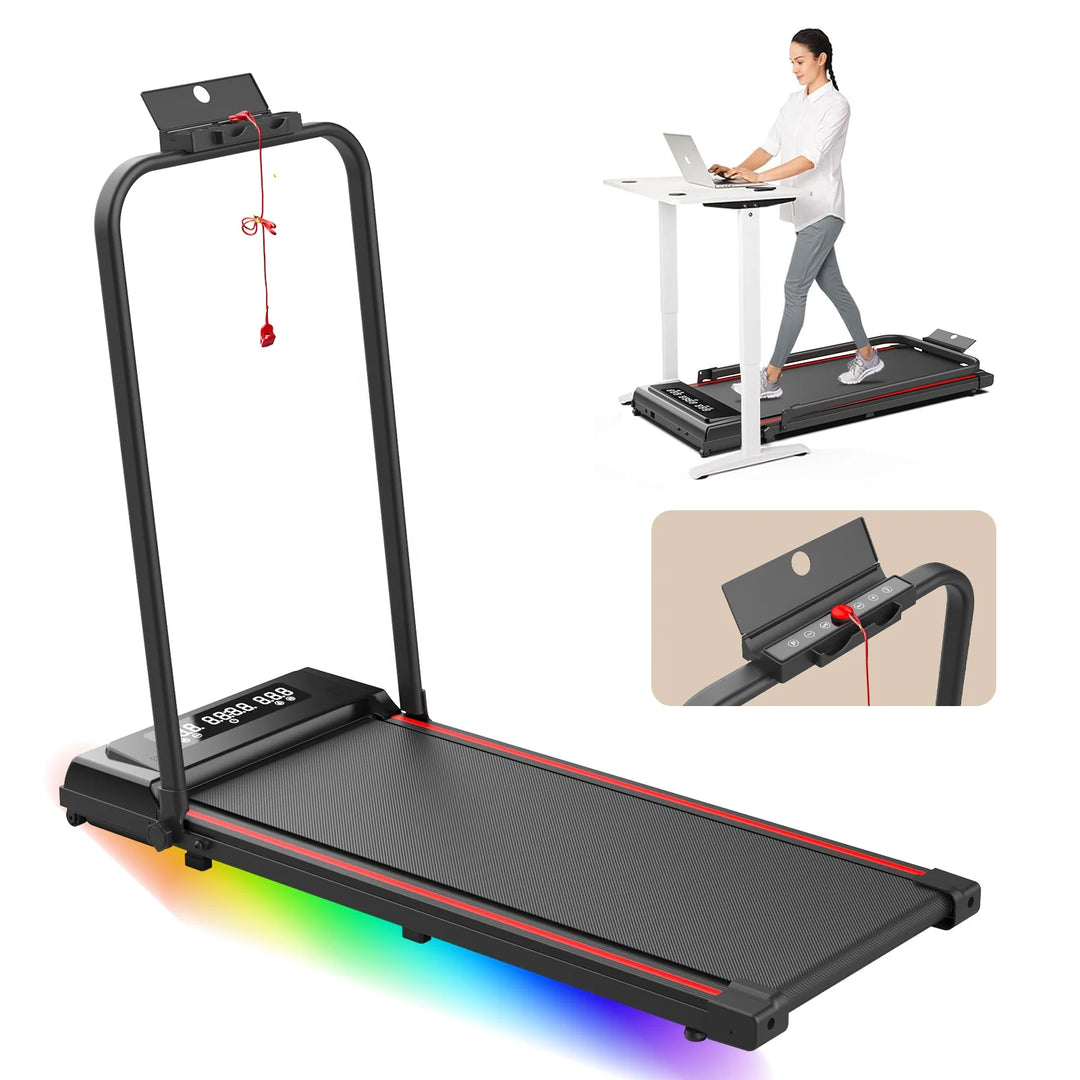 Tapis de Marche Pliable Compact pour Entraînement à Domicile 0