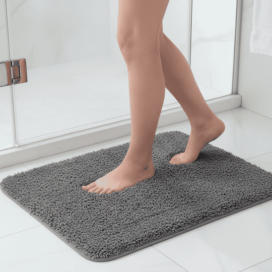 Tapis de Salle de Bain Doux et Moelleux 7