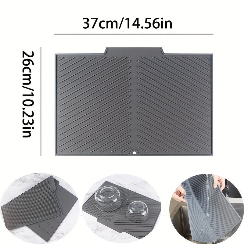 Tapis de Séchage Multifonctionnel en Silicone 0