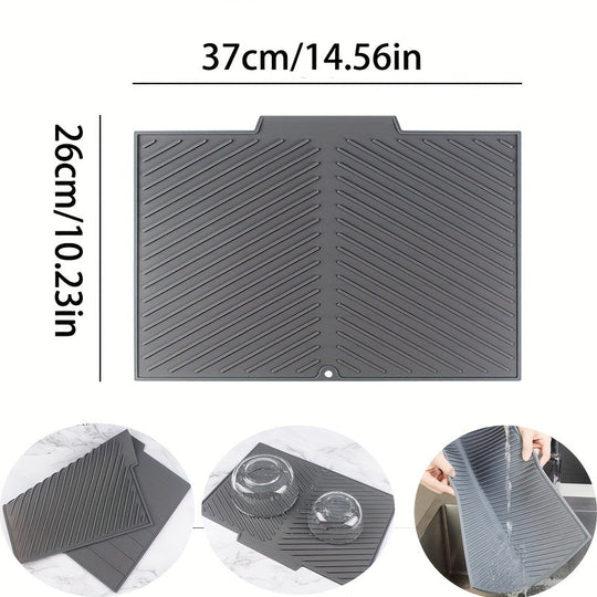 Tapis de Séchage Multifonctionnel en Silicone 0