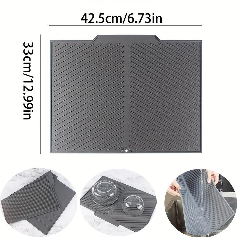 Tapis de Séchage Multifonctionnel en Silicone 6