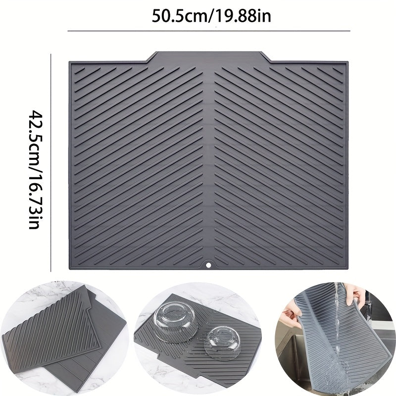Tapis de Séchage Multifonctionnel en Silicone 8