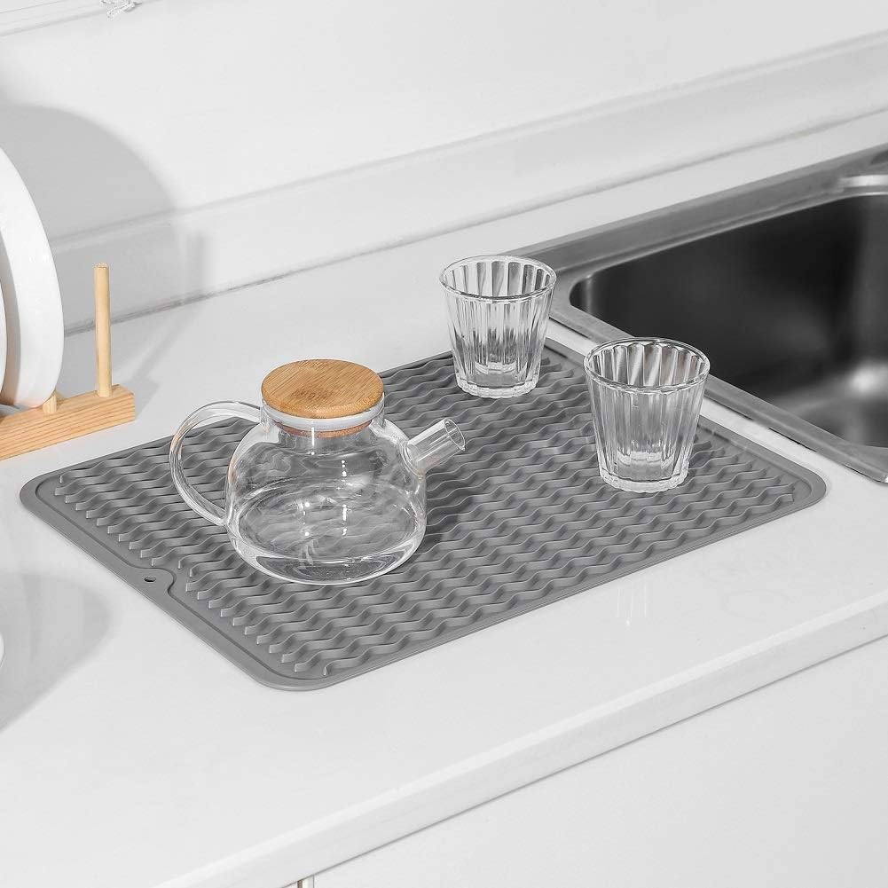Tapis de Séchage Multifonctionnel en Silicone 8