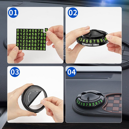 Tapis de Voiture Multifonctionnel avec Support de Téléphone Antidérapant 5