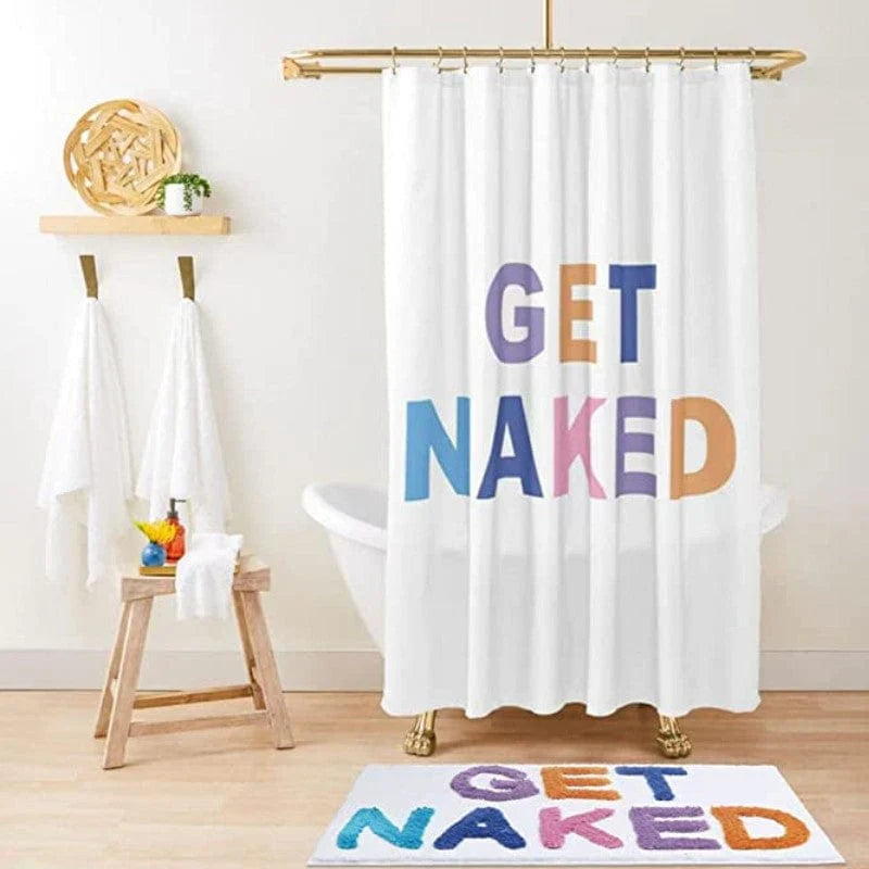 Tapis de bain coloré à poils longs 4