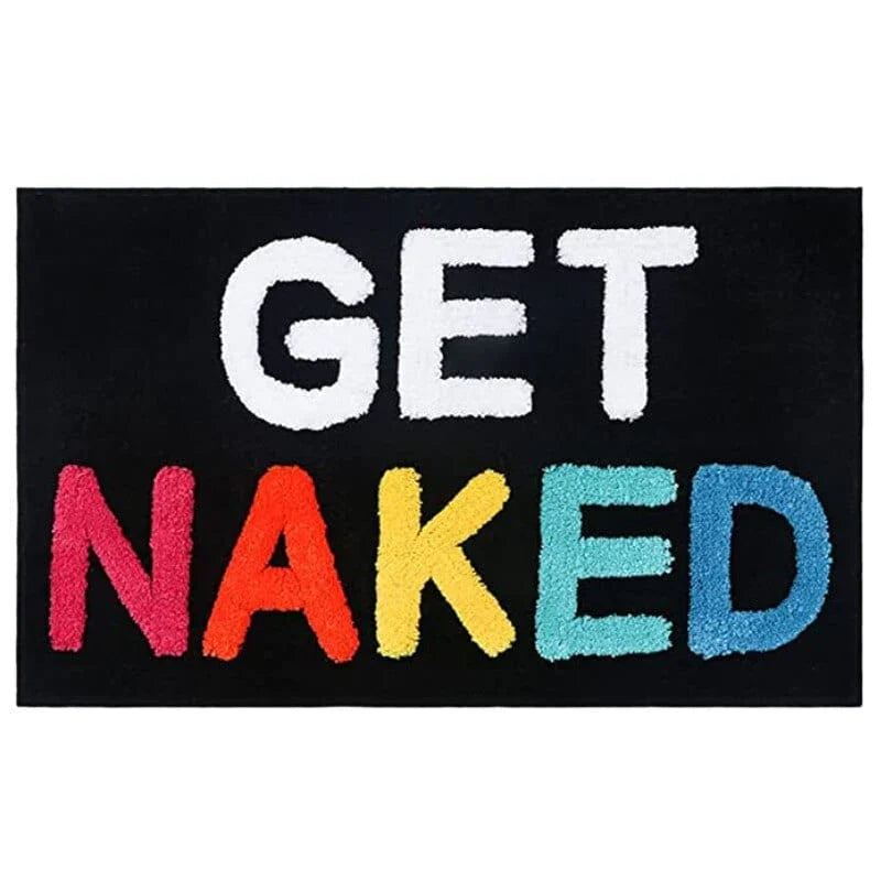 Tapis de bain coloré à poils longs 9