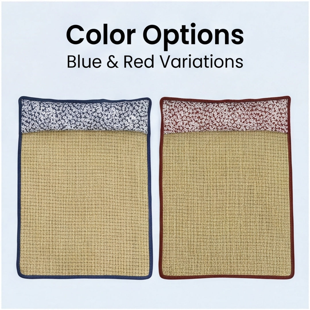 Tapis de couchage unisexe pour animaux avec coussin cervical intégré 1