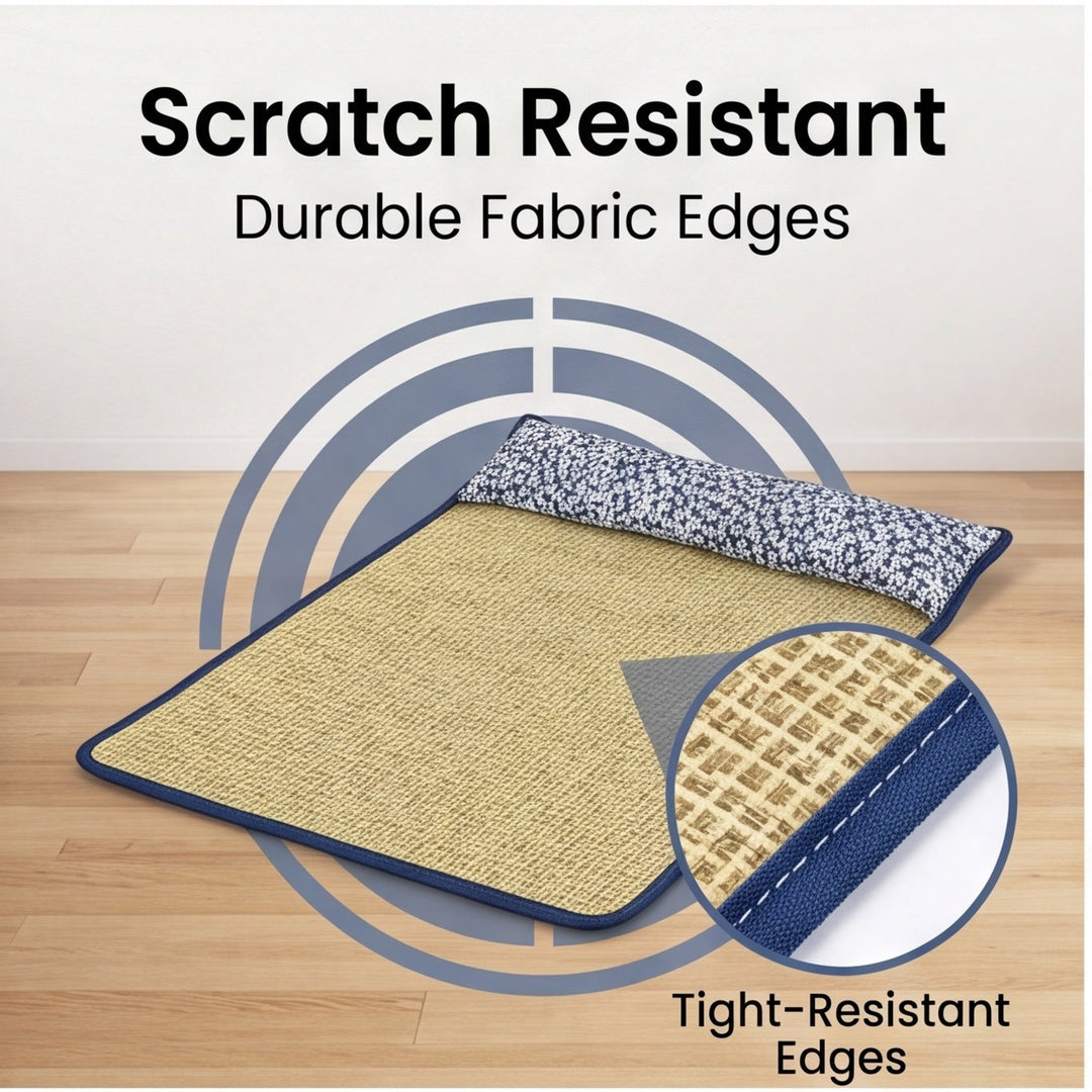 Tapis de couchage unisexe pour animaux avec coussin cervical intégré 3