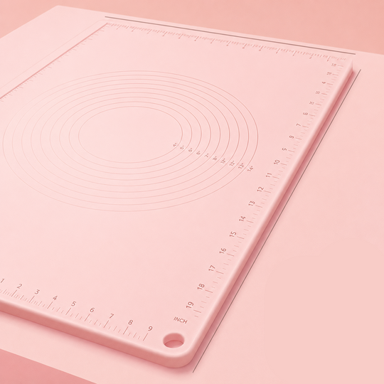 Tapis de pâtisserie en silicone avec grille de mesure et guides circulaires pour femmes 5