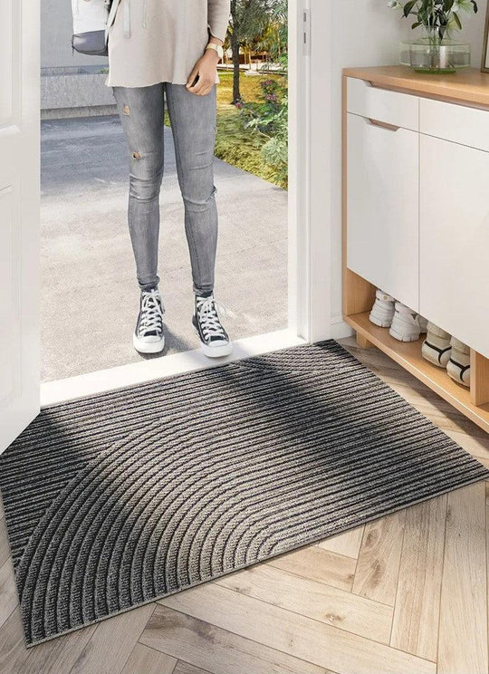 Tapis de porte scandinave en PVC avec motif antidérapant 7