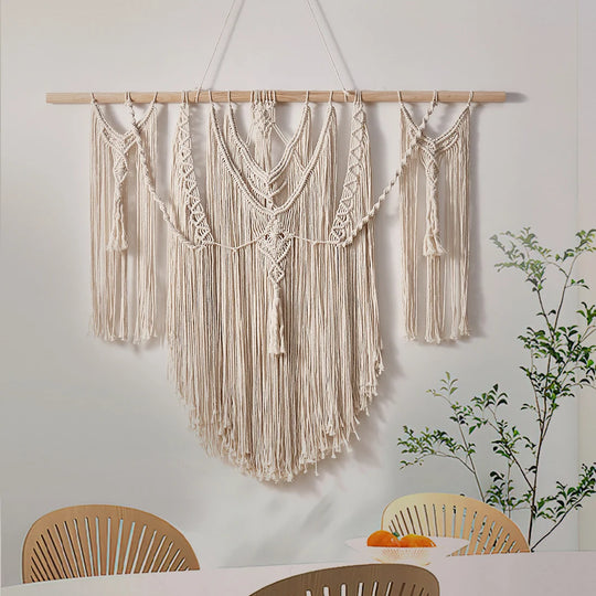 Tapisserie Murale Macramé Artisanale pour Intérieur 2
