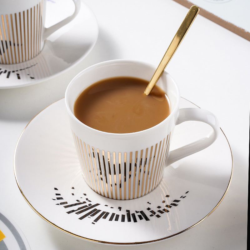 Tasse À Café Créative Avec Motif Dynamique Design Innovant 0