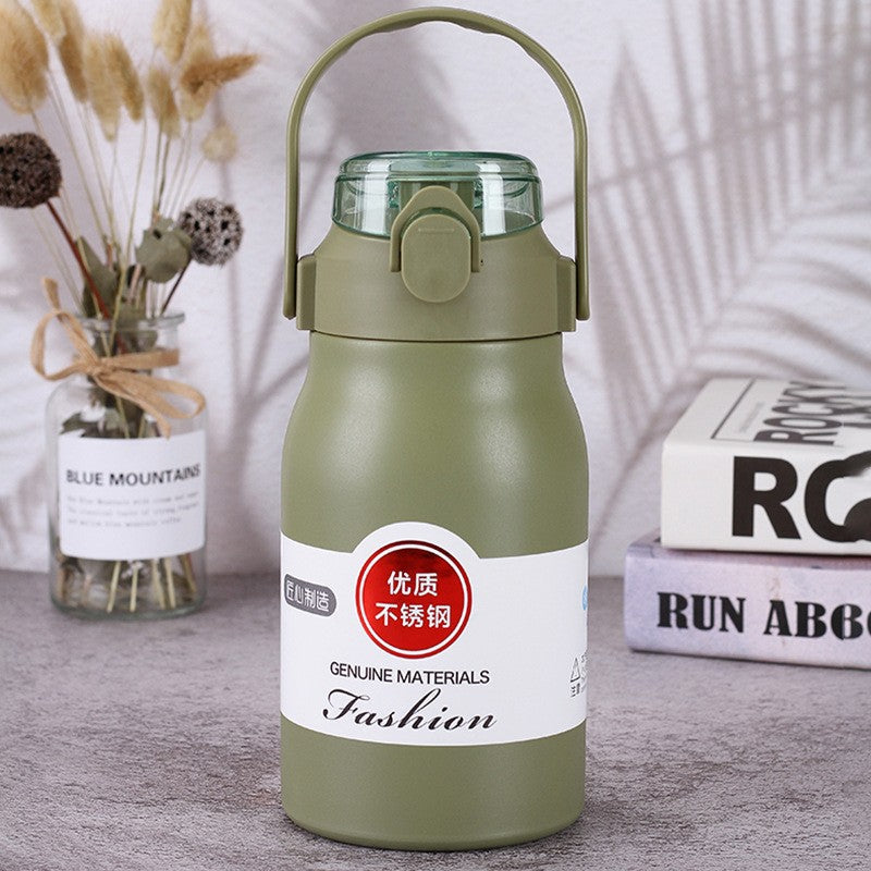 Tasse Isotherme Femme Pratique avec Poignée 14