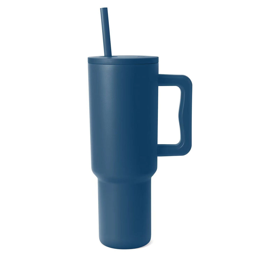 Tasse Thermos Femme Pratique avec Poignée Ergonomique et Paille Intégrée 10