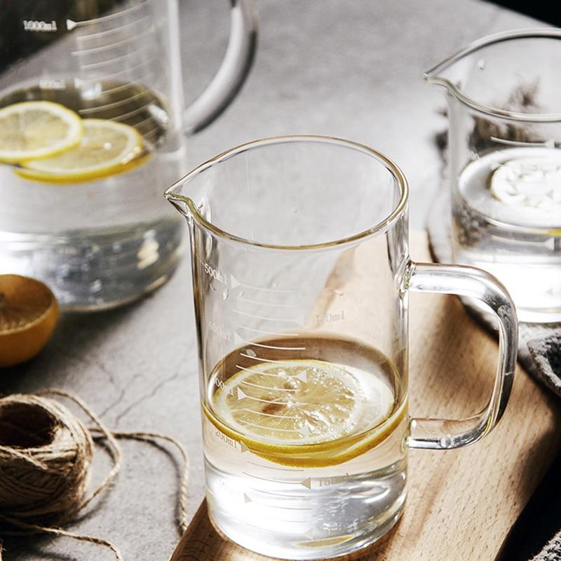 Tasse à Mesurer Ergonomique 250 ml 500 ml 1000 ml pour Cuisine 2