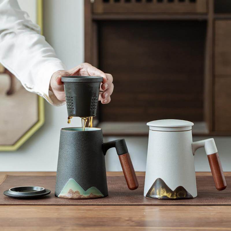 Tasse à Thé Japonaise avec Infuseur Design Chic 400 ml 0