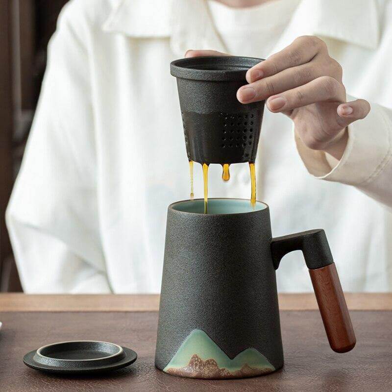 Tasse à Thé Japonaise avec Infuseur Design Chic 400 ml 1