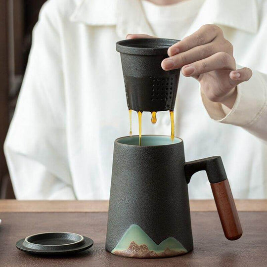 Tasse à Thé Japonaise avec Infuseur Design Chic 400 ml 1