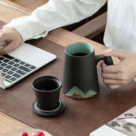 Tasse à Thé Japonaise avec Infuseur Design Chic 400 ml 7