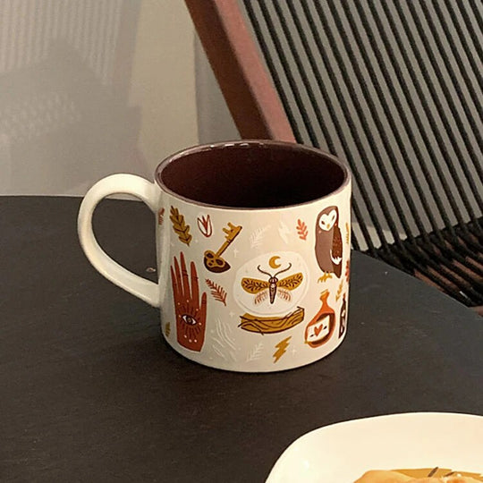 Tasse à café en céramique avec design céleste 3