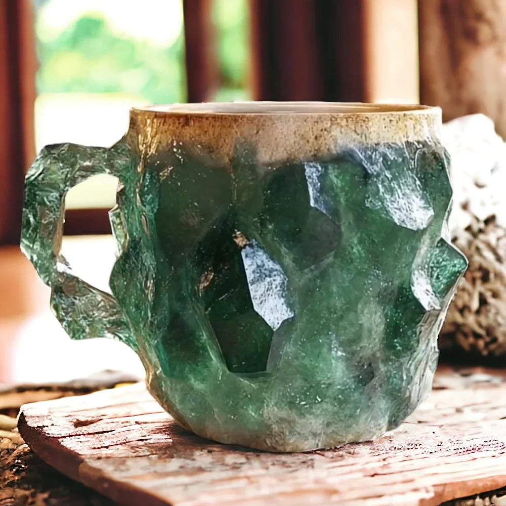 Tasse à café en cristal design moderne 4