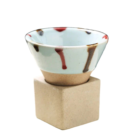 Tasse à café en forme de cône artistique 0