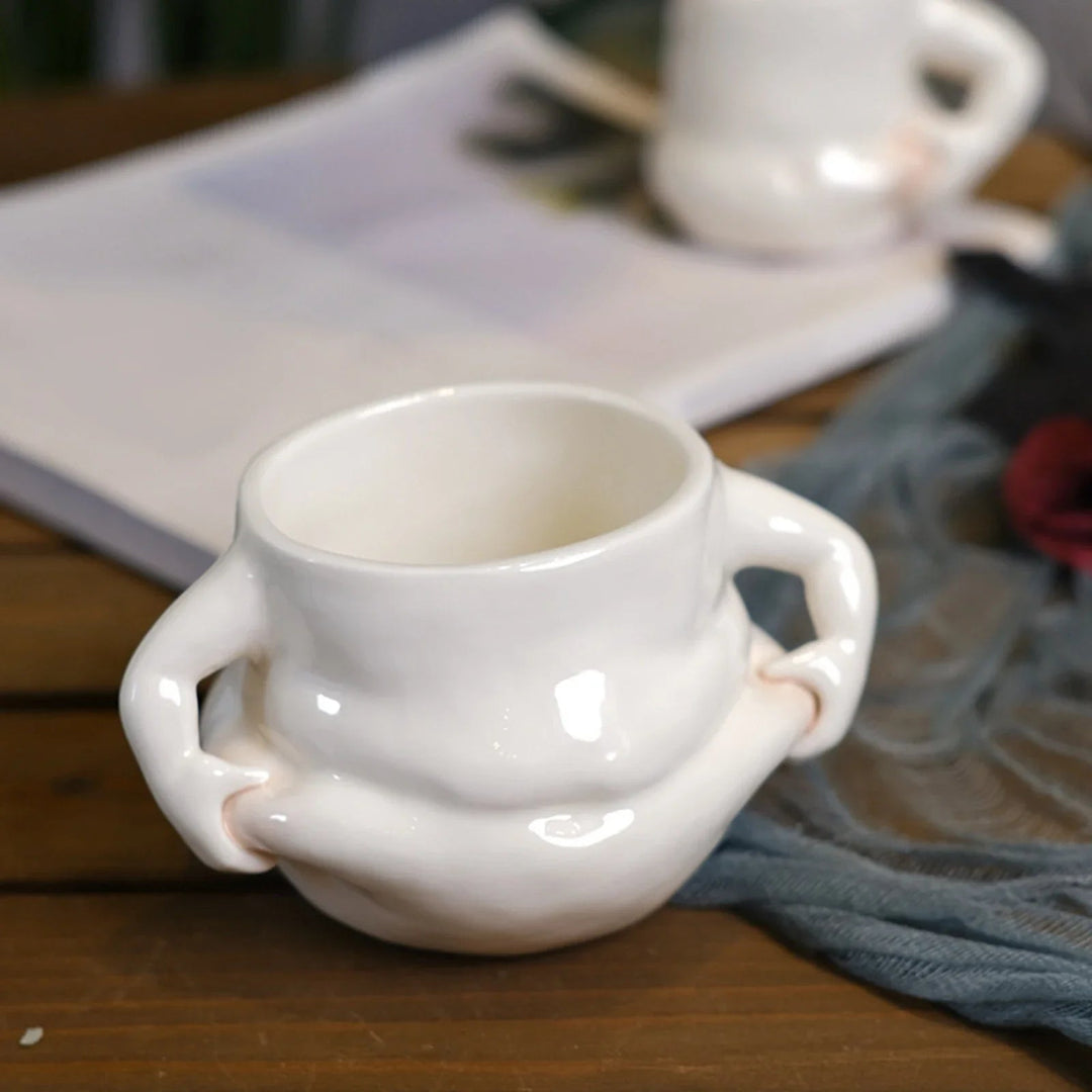 Tasse à café humoristique Love Grips 2