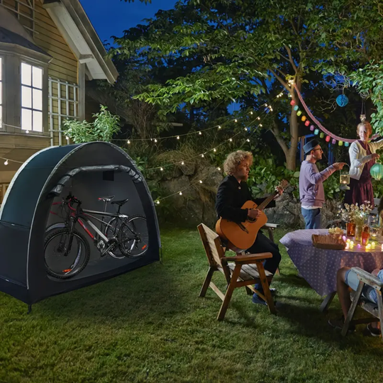 Tente de Rangement pour Vélos Adultes Pratique et Résistante aux Intempéries 1