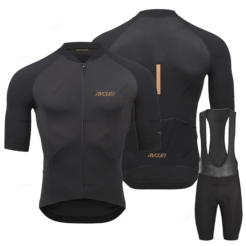 Tenue Cycliste Homme Maillot de Cyclisme à Manches Longues Confortable 0