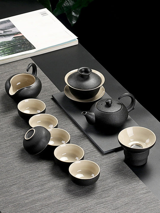 Théière Céramique Chinoise Design Traditionnel Authentique 2