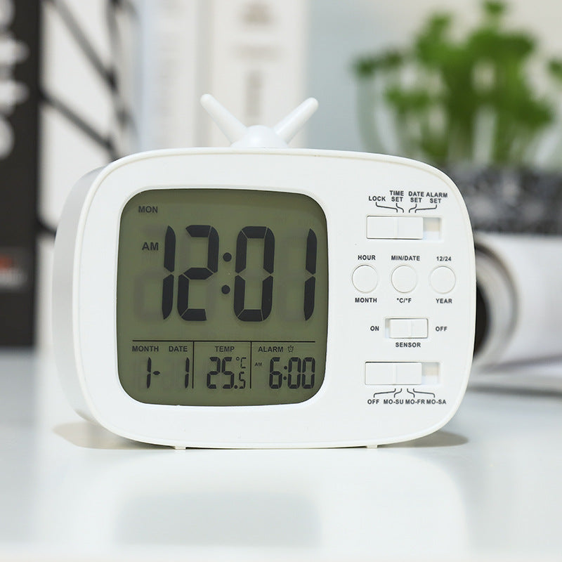 Thermomètre numérique multifonction avec réveil pour usage quotidien 1