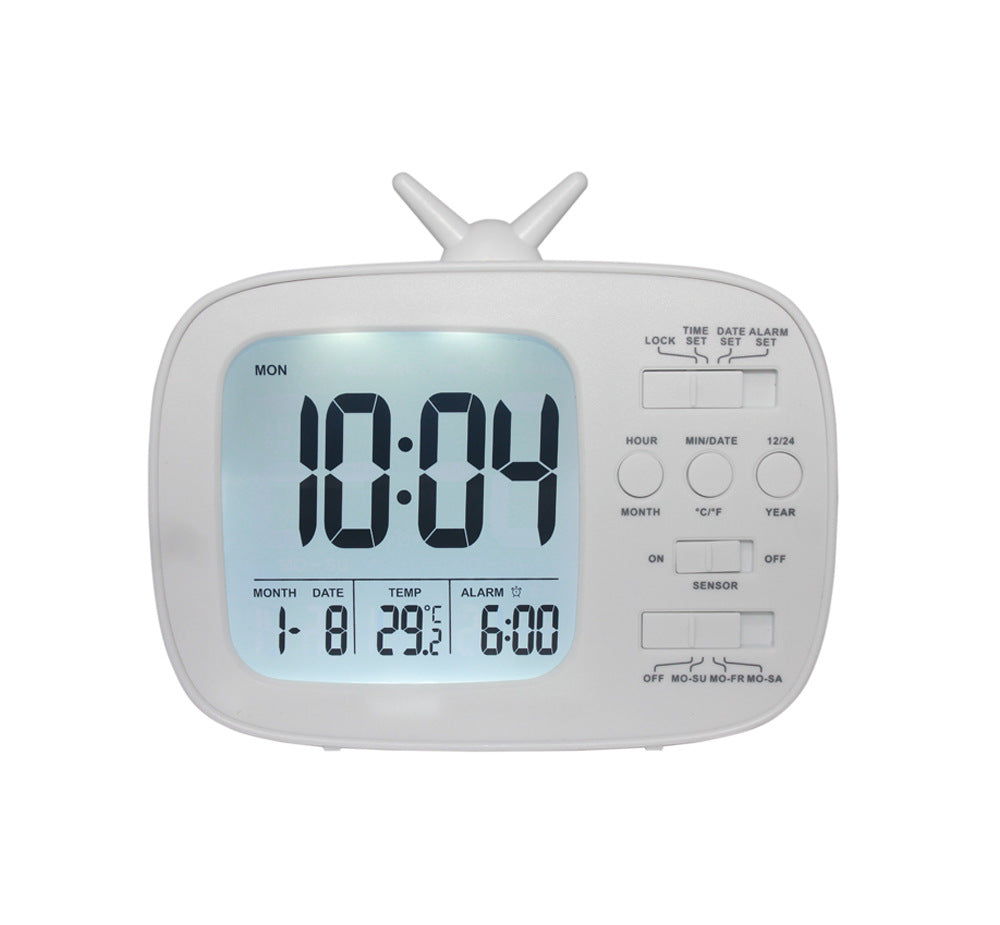 Thermomètre numérique multifonction avec réveil pour usage quotidien 6
