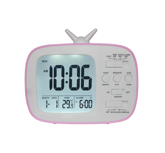 Thermomètre numérique multifonction avec réveil pour usage quotidien 7