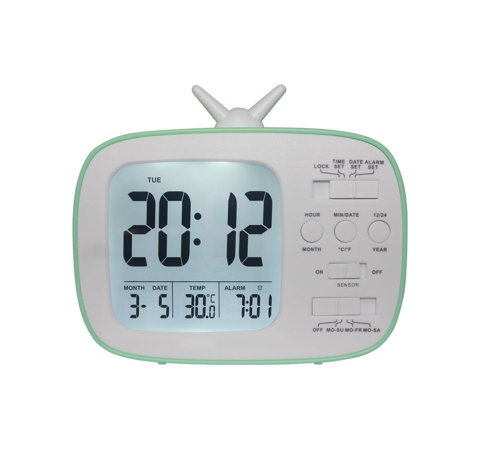 Thermomètre numérique multifonction avec réveil pour usage quotidien 8