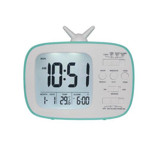 Thermomètre numérique multifonction avec réveil pour usage quotidien 9